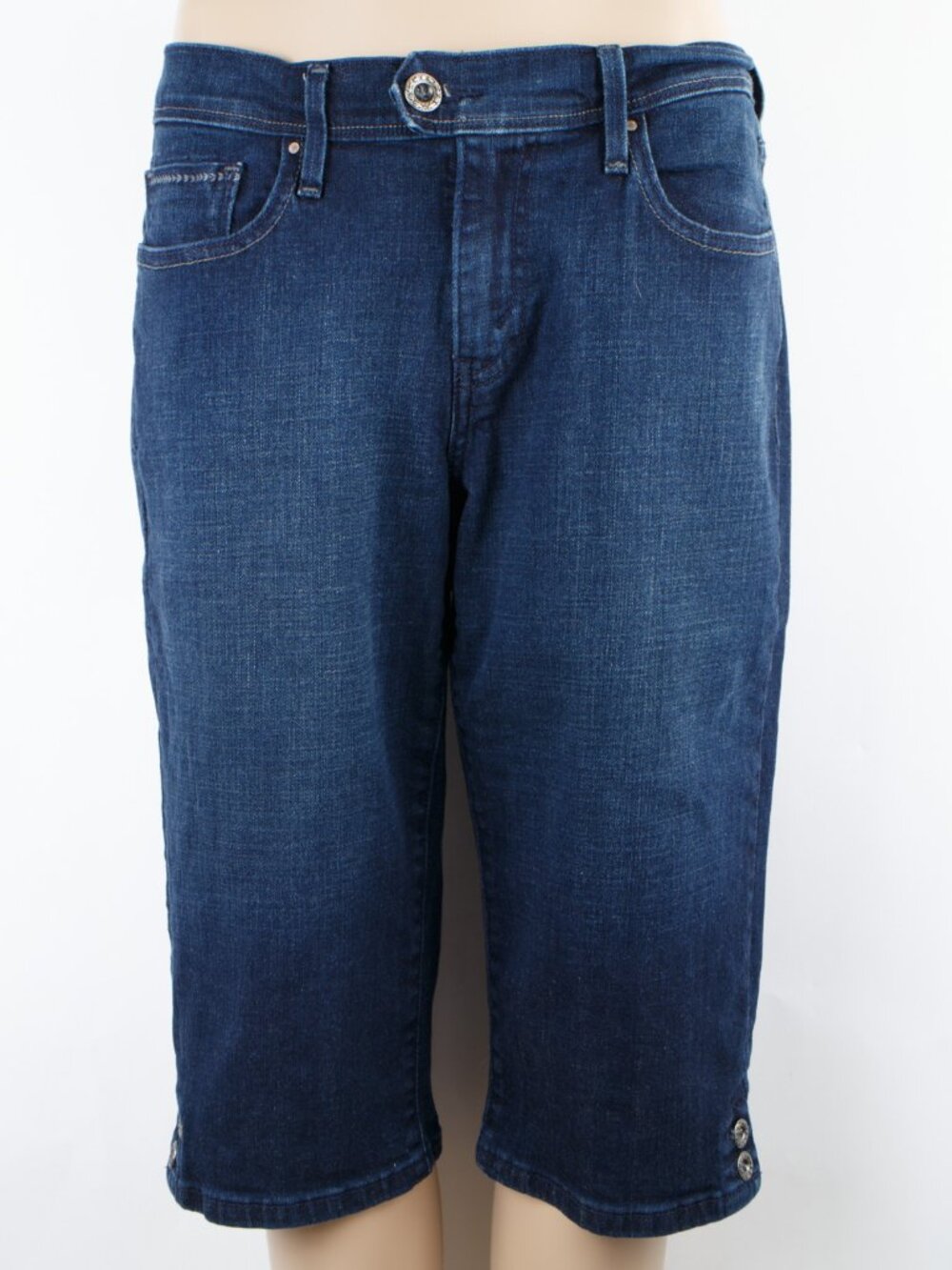 Levi's Jeans 515 Skimmer Shorts 8 (29 X 15) Women's Jean Shorts Dark Wash